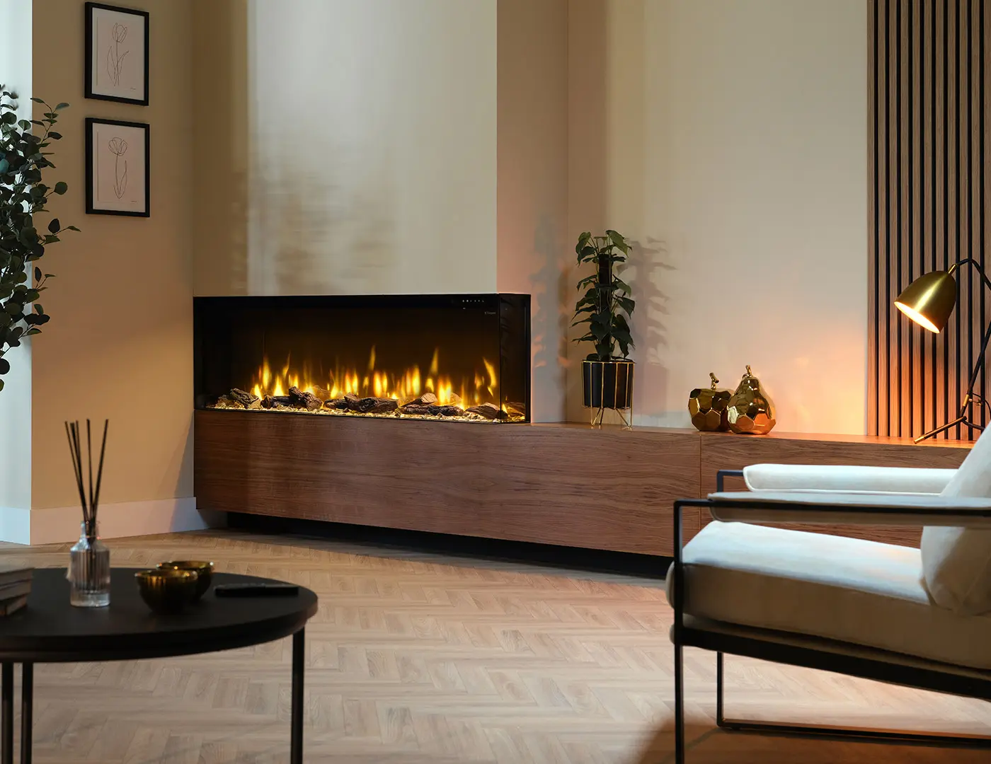 Shop electric fireplace by placement
