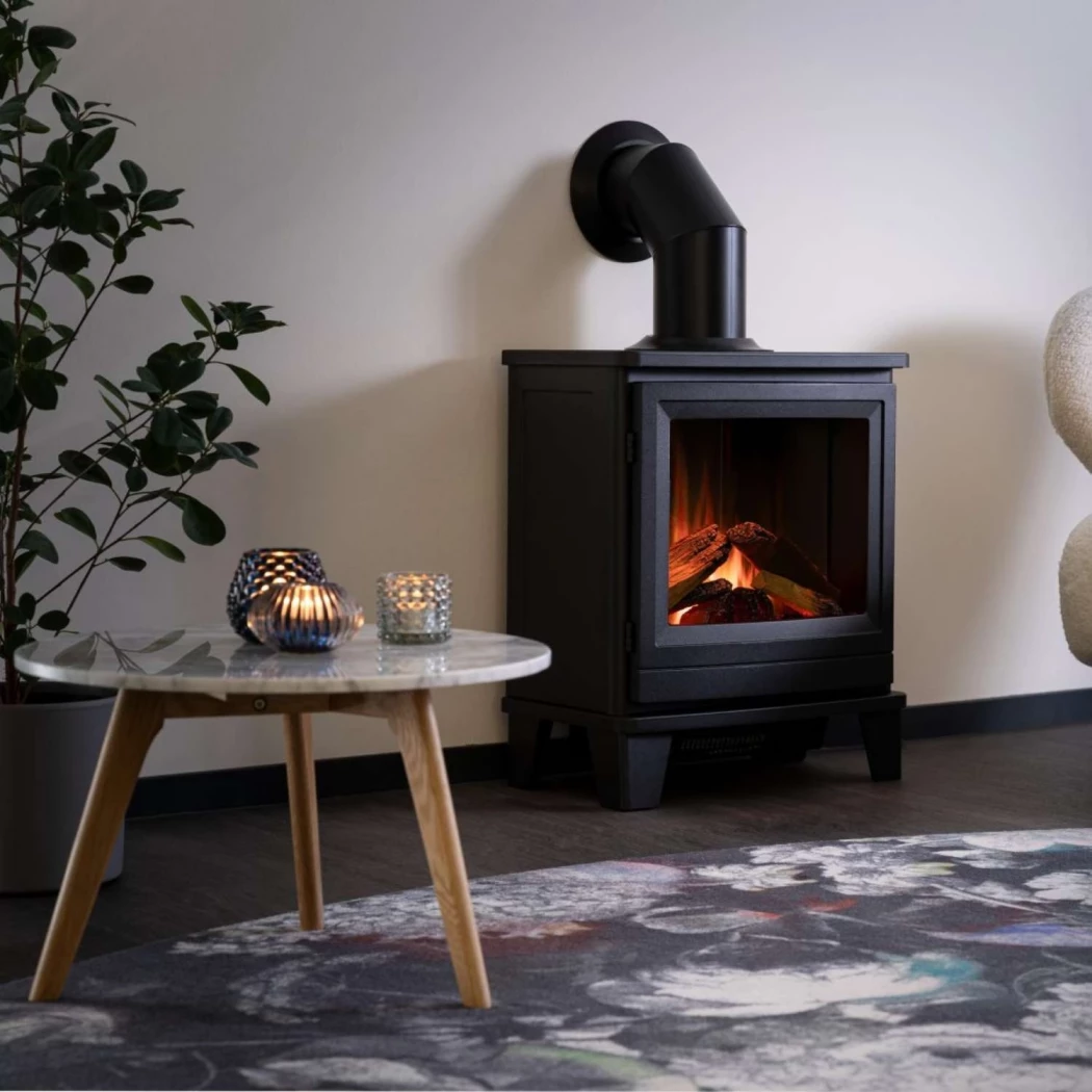 Trimline Horizon fritstående Elpejs – Elegant Design og Effektiv Varme