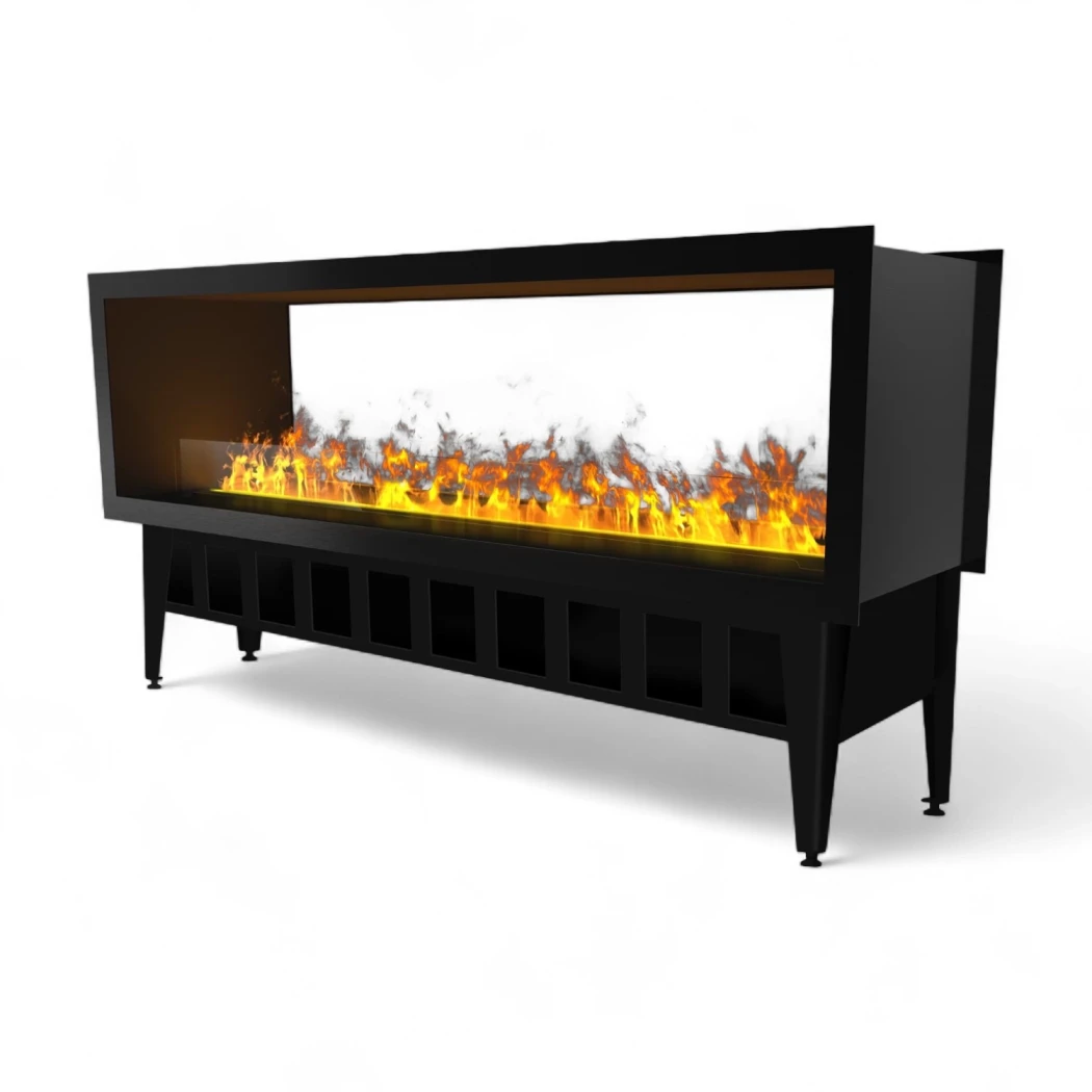 Incanto 1500 ST – Magic-Fire by Safretti Gennemsigtig Vanddamp Pejs – Vælg Manuel eller Automatisk Påfyldningssystem