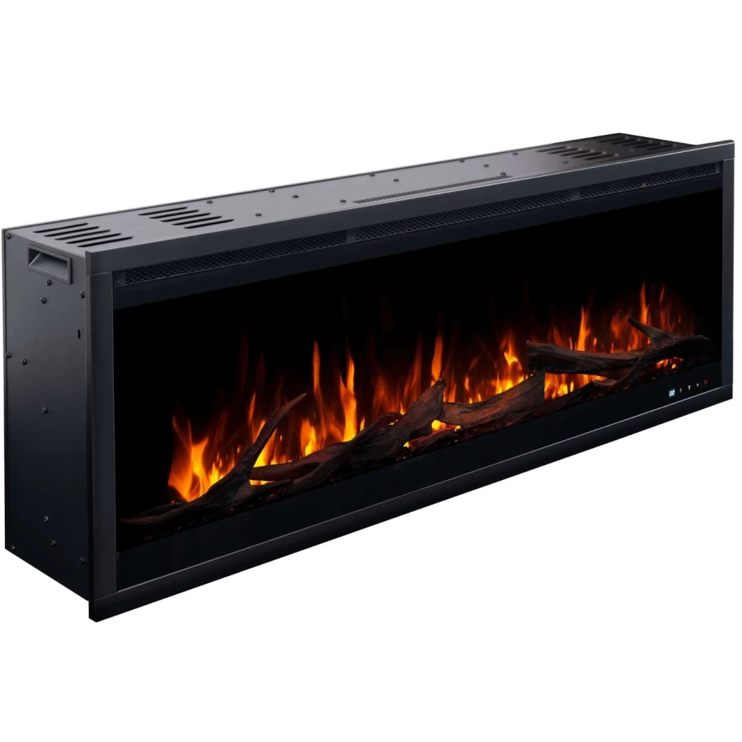 Aflamo Royal 3D 140 cm elektrisk pejs – Indbygget, 3D-flamme, 1,5 kW varme, App-styring