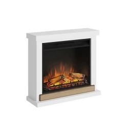 Hagen Elpejs - Hvid fritstående elpejs kamin