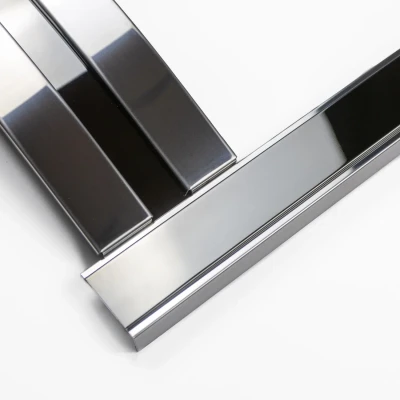 Sway Elegance Elektrisk Pejs med Krom og Nikkelforplade – Indbygget Elektrisk Pejs