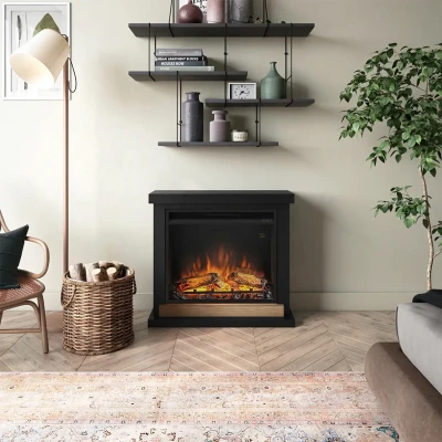 Hagen Sort Elektrisk Kamin