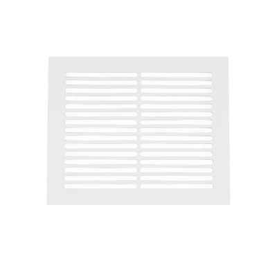 Ventilationsrist Hvid - 25x20,5 cm - Ventilationsareal 210 cm² | Køb her Ventilationsrist Hvid - 25x20,5 cm med et ventilationsareal 210 cm²