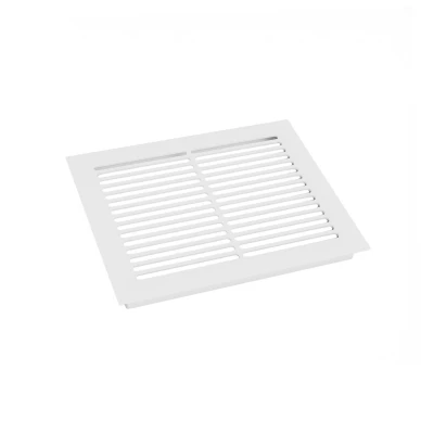 Ventilationsrist Hvid - 25x20,5 cm - Ventilationsareal 210 cm² | Køb her Ventilationsrist Hvid - 25x20,5 cm med et ventilationsareal 210 cm²