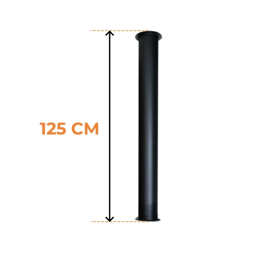 ScandiFlames Toronto Monteringsrør 125 cm ScandiFlames Toronto Monteringsrør 125 cm