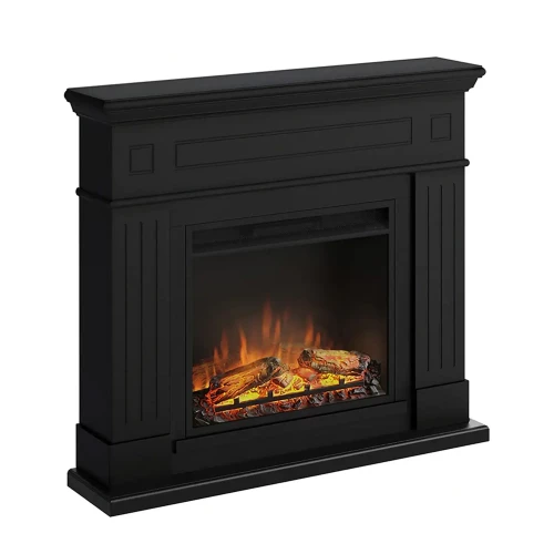 Larsen Sort Elektrisk Kamin