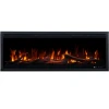 Aflamo Royal 3D 160 cm indbygget elektrisk pejs med 3D-flamme og glødende gløder