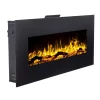 Aflamo Albion 110 cm sort vægmonteret elektrisk pejs