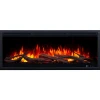 Aflamo Royal 3D 120 cm indbygget elektrisk pejs med 3D flamme og lysende gløder