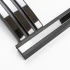 Sway Classic el-pejs med Sort/Krom frontpanel – Indbygget elektrisk pejs