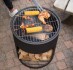 Brændetønde med grill
