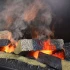 Glow Fire Fallada Hvid - OMC 600 | Fritstående vanddamppejs, hvid, 120 cm x 90 cm x 40 cm