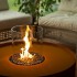 Planika Galio Fire Pit Corten Automatisk udendørs gaspejs