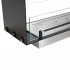 Foco Two 1000 Slim  - Smal 2-sidet indbygningsbiopejs 