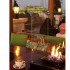 Muztag Malaga terrassevarmer - sort