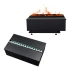 Glow Fire Kleist Sort - OMC 600 | Fritstående Vanddamppejs – Sort, 90 cm x 50 cm x 80 cm