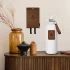 Nordic Flame Brandtæppe i mørkebrun Design