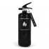 Nordic Flame Sort Brandslukker Klassik 2 kg