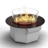 Comet Burner bioethanol pejs med stjerneformet flamme og moderne design