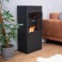 Jackson bioethanol brændeovn i firkantet design