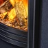Sway Classic el-pejs med sort frontpanel – Indbygget elektrisk pejs
