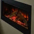 British Fires Ashlett Insert sort elpejs til indbygning – 1-, 2- eller 3-sidet