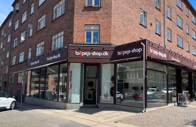 Biopejs-shop - Facade i Valby
